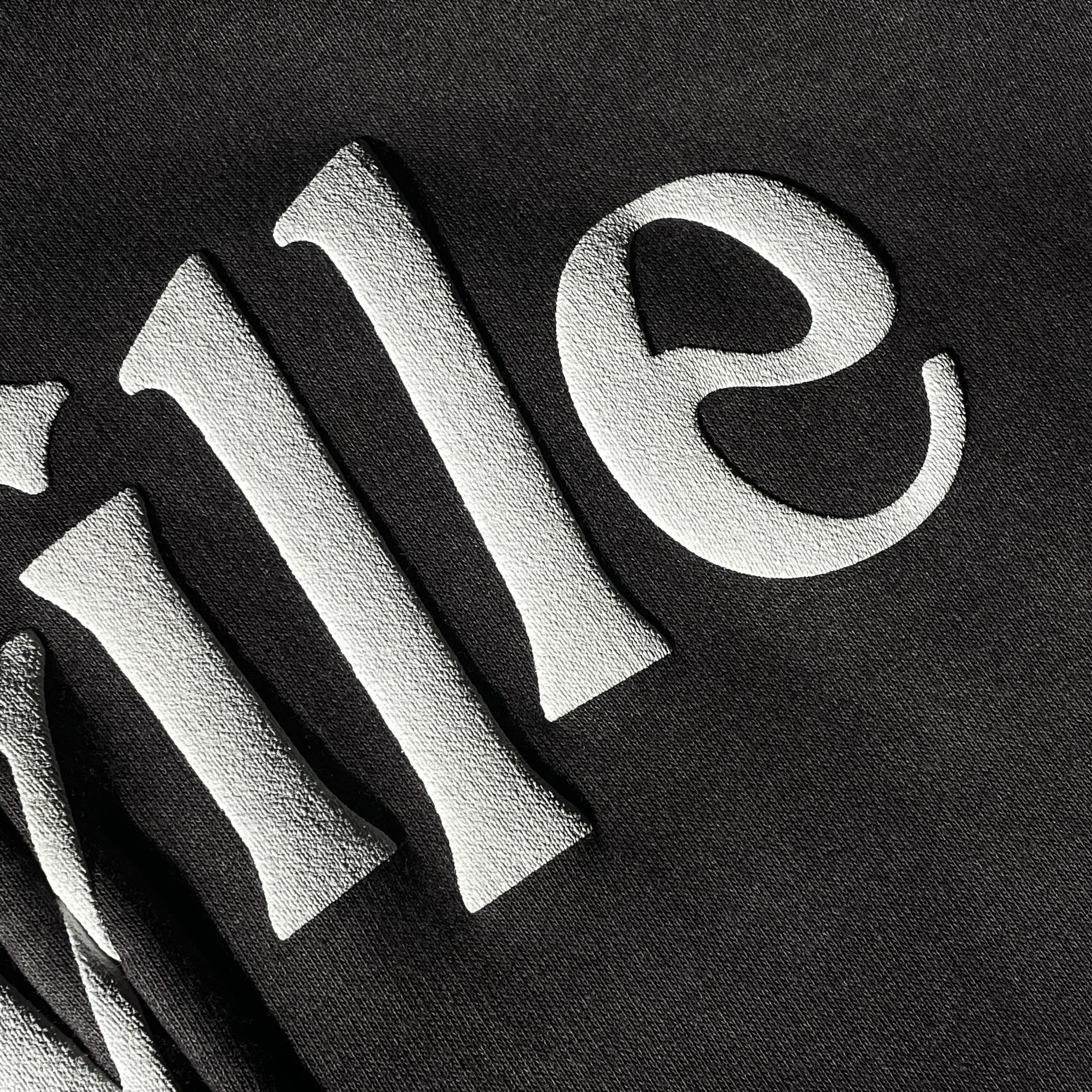 Faded Black Zip Hoodie - Image 4