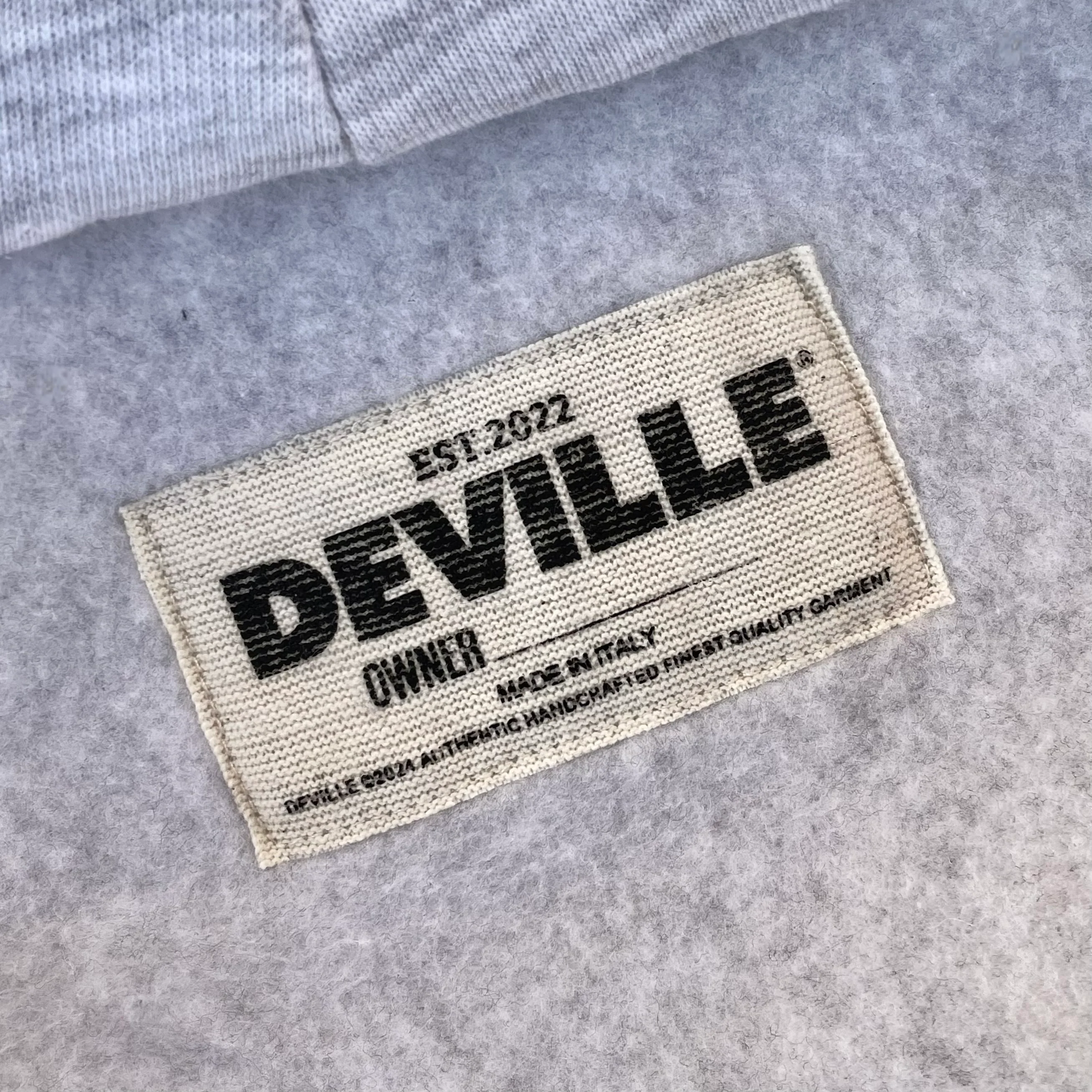 Light Grey Zip Hoodie - Image 5